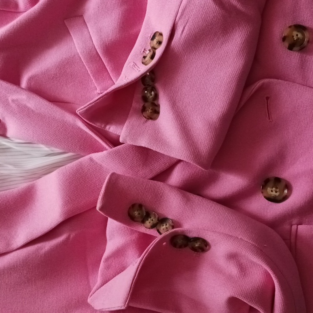 Veronica Beard Miller Dickey Blazer Pink | size 4 - Picture 10 of 11